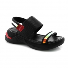 Black colour Women sandals