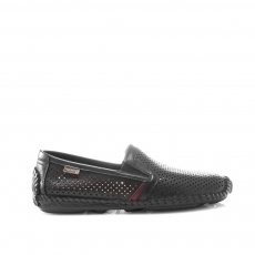 Black colour men open shoes