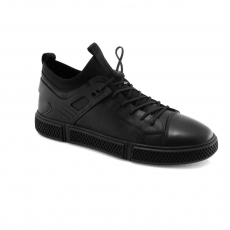 Black colour men rudeniniai pašiltinti batai