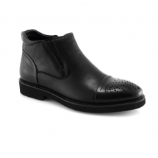 Black colour men rudeniniai pašiltinti batai