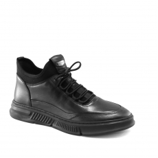 Black colour men  rudeniniai pašiltinti batai