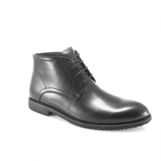 Black colour men winter shoes