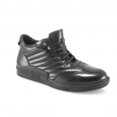 Black colour men rudeniniai pašiltinti batai