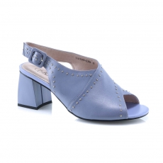 Blue colour women open shoes