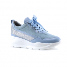 Blue colour women court shoes