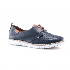 Blue colour women leisure shoes