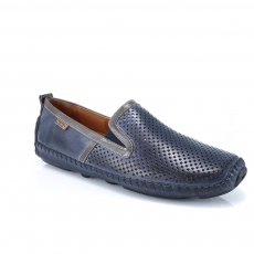 Blue colour men open shoes