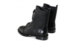 Black colour women ankle boots