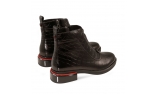 Black colour women ankle boots