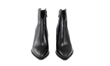 Black colour women ankle boots