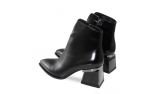 Black colour women ankle boots