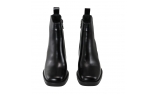 Black colour women ankle boots