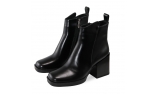 Black colour women ankle boots