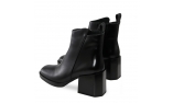 Black colour women ankle boots