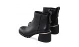 Black colour women ankle boots