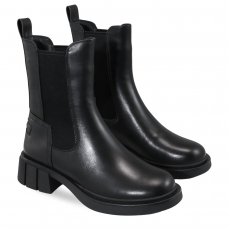 Black colour women ankle boots