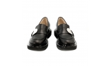 Black colour women court shoes