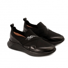 Black colour women court shoes