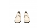 ivory colour women court shoes