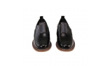 Black colour women court shoes