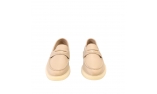 ivory colour women court shoes