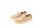 ivory colour women court shoes