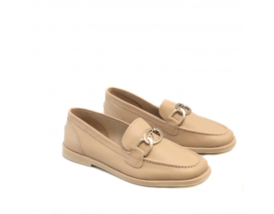 Brown colour women court shoes