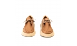 Brown colour women court shoes