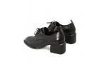 Black colour women court shoes