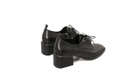 Black colour women court shoes