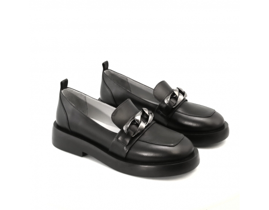 Black colour women court shoes