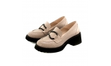 Brown colour women leisure shoes