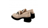 Brown colour women leisure shoes