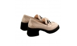 Brown colour women leisure shoes