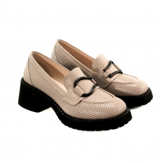 Brown colour women leisure shoes