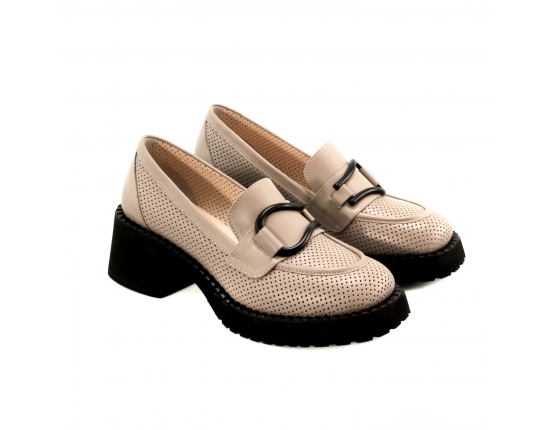 Brown colour women leisure shoes