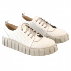 White colour women leisure shoes