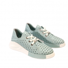 Blue colour women leisure shoes