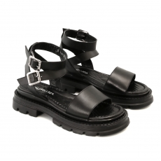 Black colour Women sandals