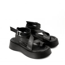 Black colour Women sandals