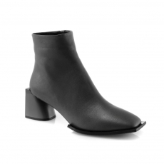 Grey colour women ankle boots