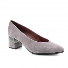 Grey colour women court shoes