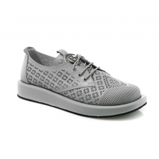 Grey colour women leisure shoes