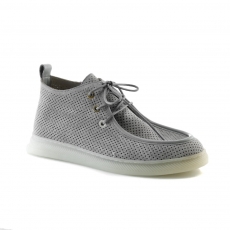 Grey colour women leisure shoes