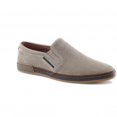 Grey colour men open shoes