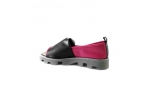 Red colour women open shoes