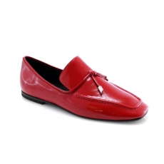 Red colour women court shoes