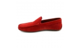 Raudonos spalvos vyriški atviri batai
