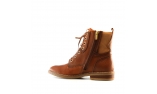 Brown colour women ankle boots