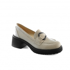 Brown colour women leisure shoes
